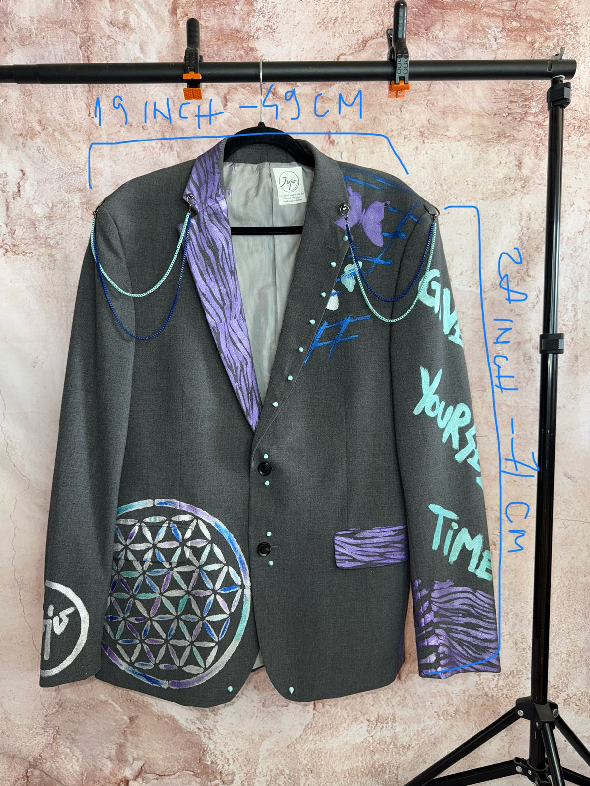 Butterfly time blazer