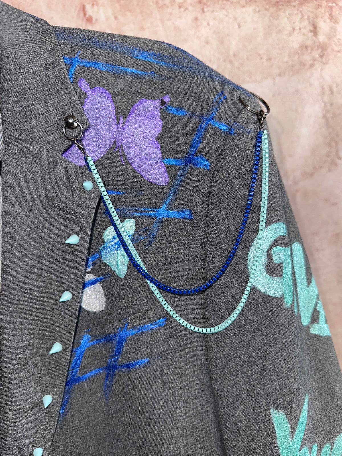 Butterfly time blazer