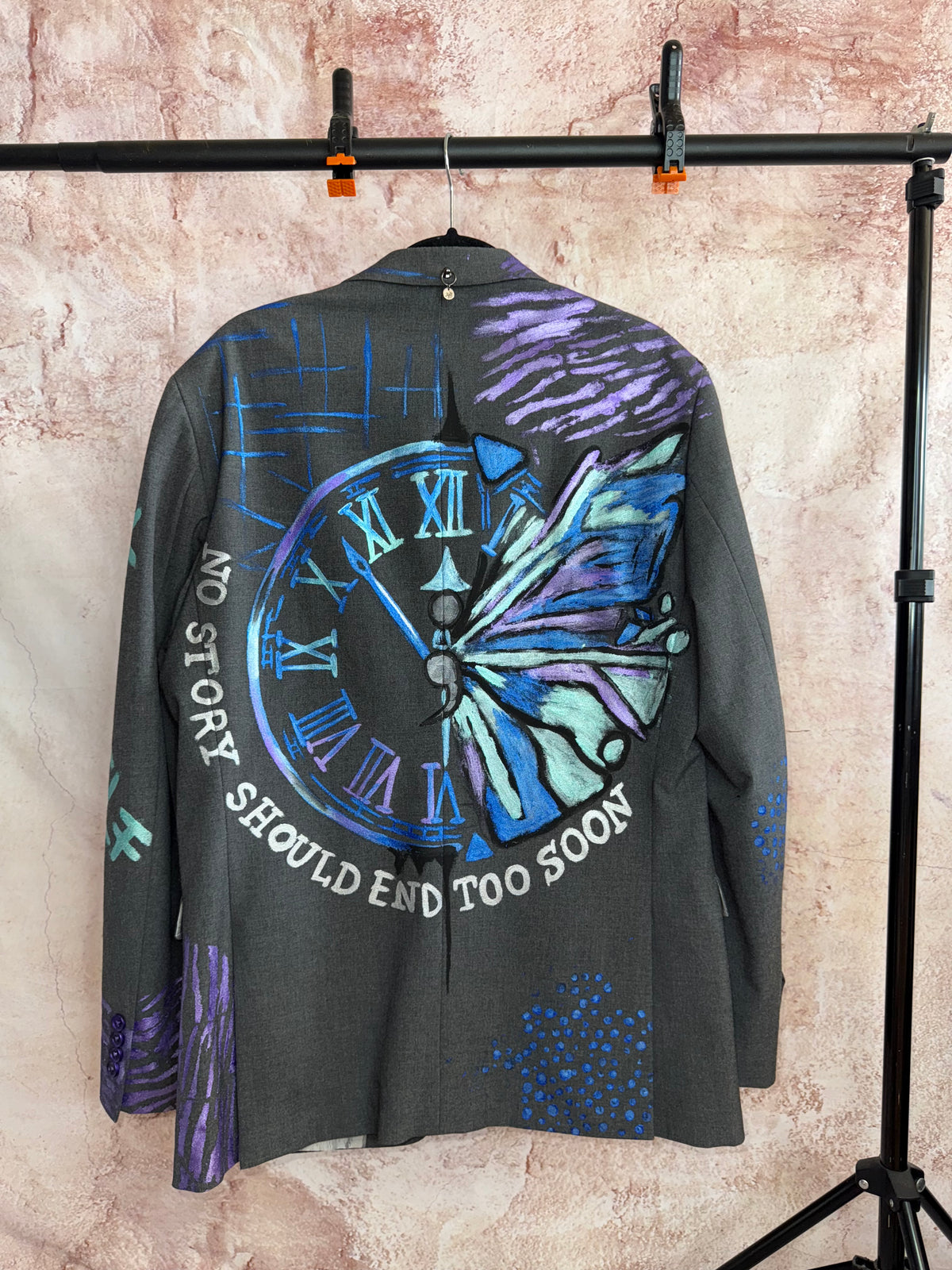 Butterfly time blazer