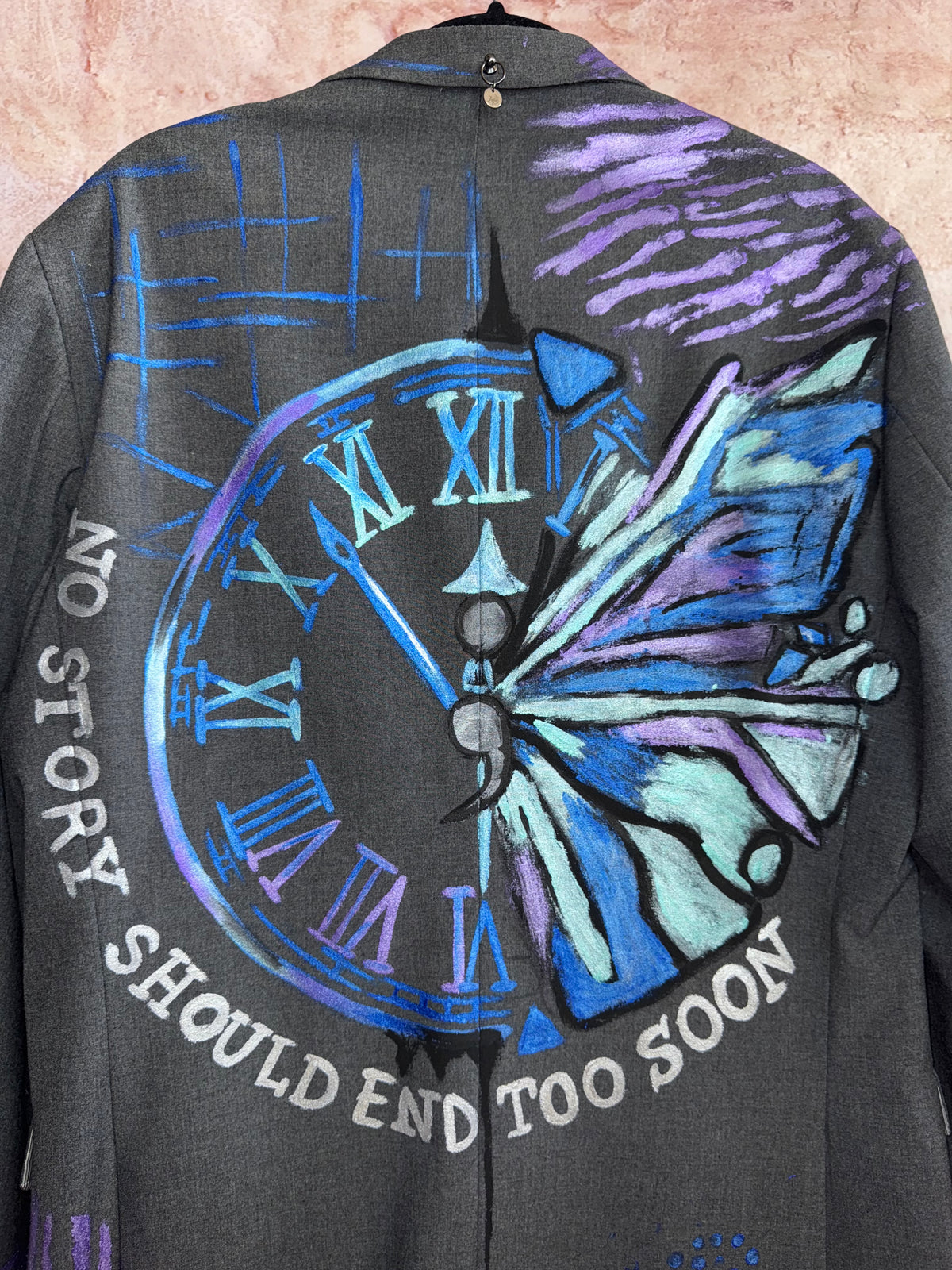 Butterfly time blazer